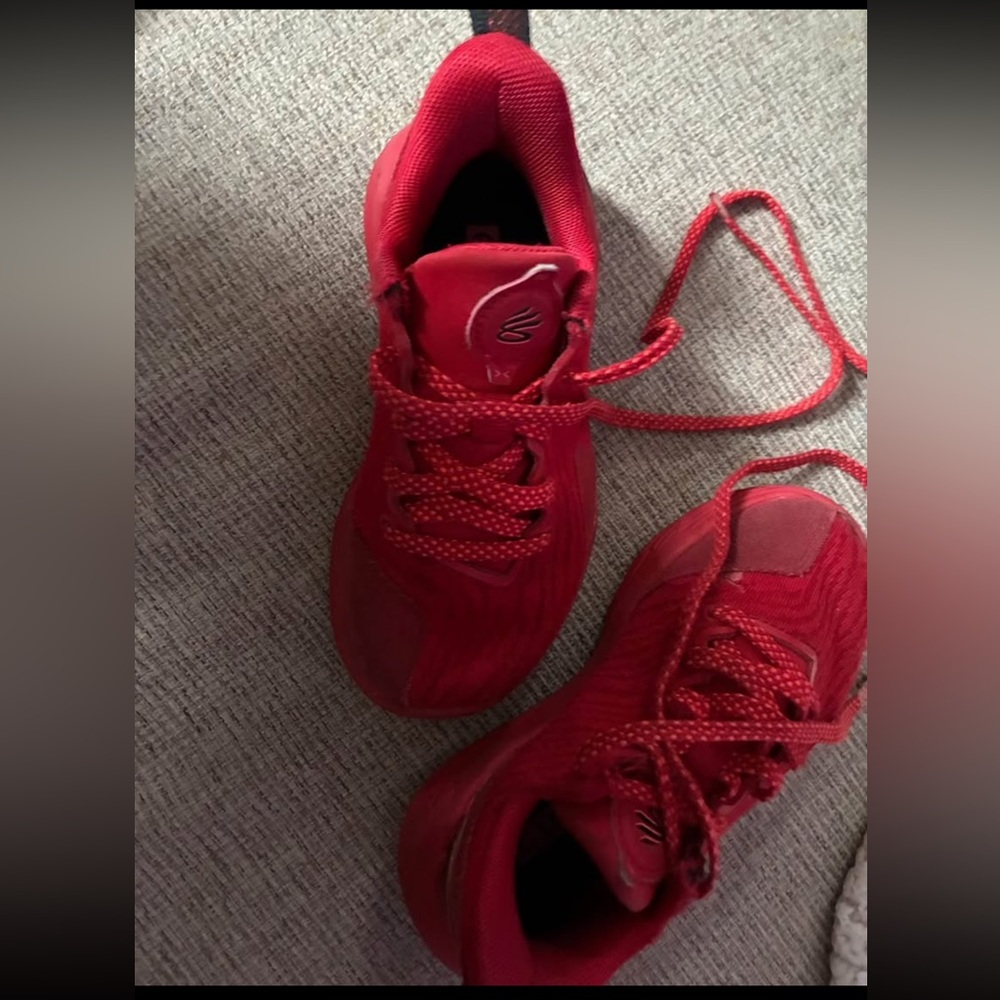 Red Athletic Sneakers- Currys
